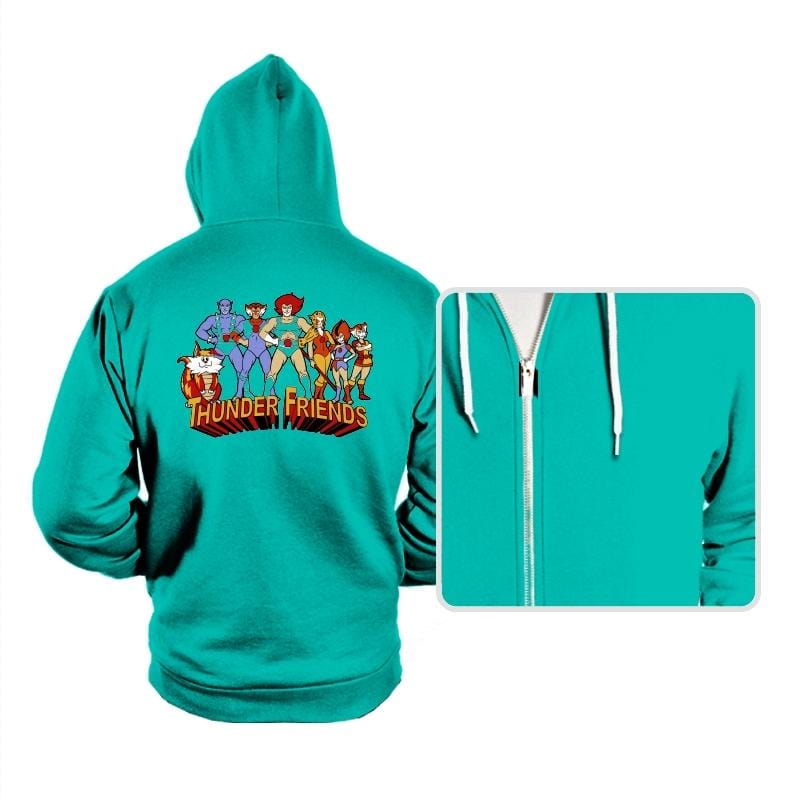 Thunder Friends - Hoodies Hoodies RIPT Apparel