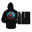 Thunder Girl - Hoodies Hoodies RIPT Apparel Small / Black