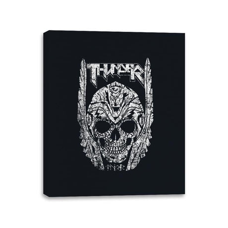 Thunder Redux - Canvas Wraps Canvas Wraps RIPT Apparel 11x14 / Black