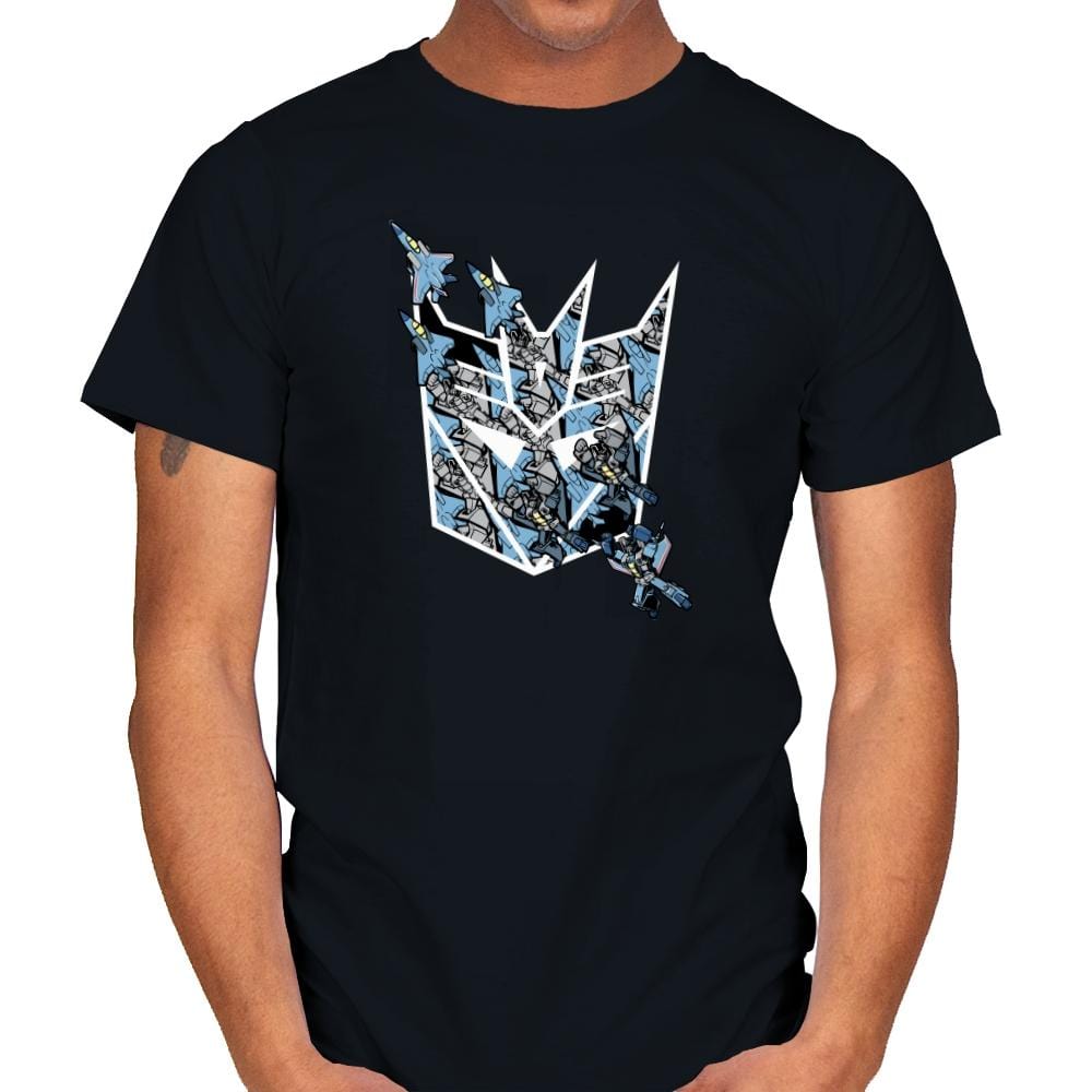 Thunder Tessellation - 80s Blaarg - Mens T-Shirts RIPT Apparel Small / Black