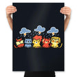 Thunder Thunder - Prints Posters RIPT Apparel 18x24 / Black