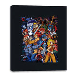 Thundercats X Pilgrim - Canvas Wraps Canvas Wraps RIPT Apparel 16x20 / Black