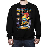 Thunderpaws - Crew Neck Sweatshirt Crew Neck Sweatshirt RIPT Apparel Small / Black