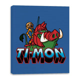 Ti-Mon! - Canvas Wraps Canvas Wraps RIPT Apparel 16x20 / Royal