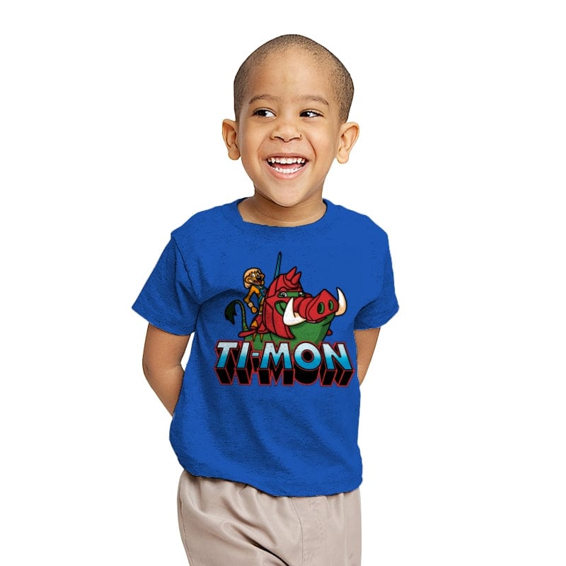 Ti-Mon! - Youth T-Shirts RIPT Apparel X-small / Royal