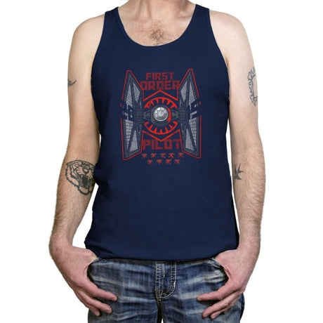 Tie Pilot Exclusive - Tanktop Tanktop RIPT Apparel X-Small / Navy