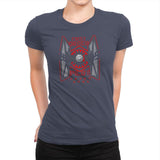 Tie Pilot Exclusive - Womens Premium T-Shirts RIPT Apparel Small / Indigo