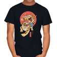 Tiger Cat Meowster - Mens T-Shirts RIPT Apparel Small / Black