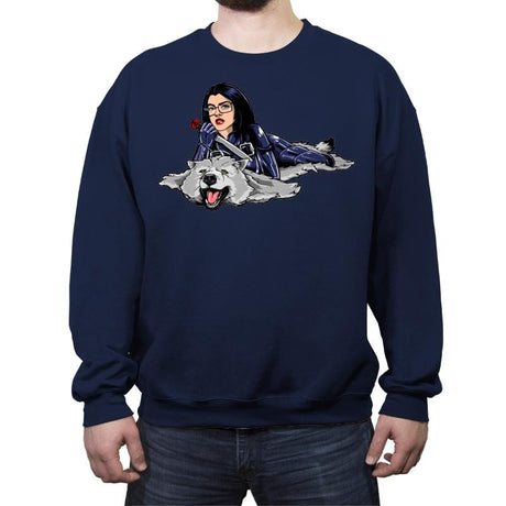 Timber's Last Mission - Crew Neck Sweatshirt Crew Neck Sweatshirt RIPT Apparel Small / Navy