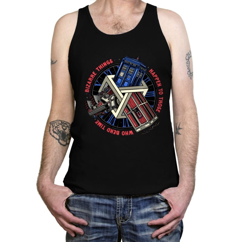 Time Benders - Tanktop Tanktop RIPT Apparel X-Small / Black