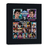 Time Fighters - Canvas Wraps Canvas Wraps RIPT Apparel 16x20 / Black