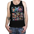 Time Fighters - Tanktop Tanktop RIPT Apparel X-Small / Black