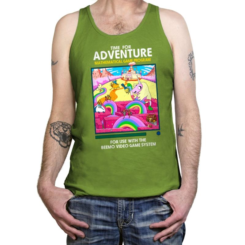 Time for Adventure - Tanktop Tanktop RIPT Apparel X-Small / Leaf