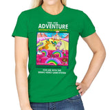 Time for Adventure - Womens T-Shirts RIPT Apparel Small / Irish Green