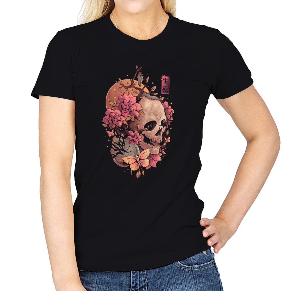 Time of the Death - Womens T-Shirts RIPT Apparel Small / Black