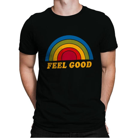 Time To Feel Good - Mens Premium T-Shirts RIPT Apparel Small / Black