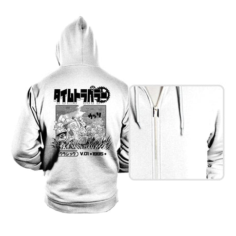 Time Travellers 1995 - Hoodies Hoodies RIPT Apparel Small / White