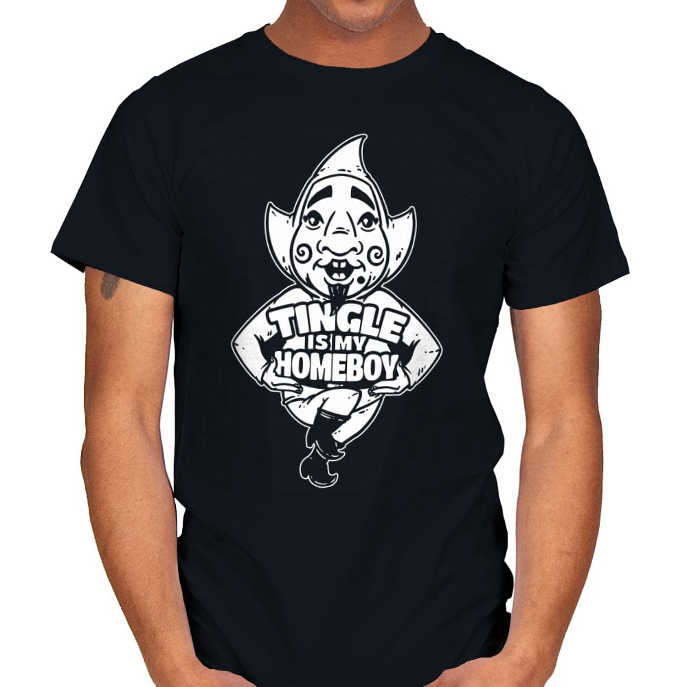 Tingle is my Homeboy - Mens T-Shirts RIPT Apparel Small / Black