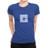 Tiny Trashcan 1031 - Womens Premium T-Shirts RIPT Apparel Small / Royal