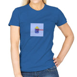 Tiny Trashcan 1031 - Womens T-Shirts RIPT Apparel Small / Royal