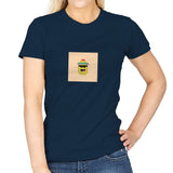 Tiny Trashcan 2703 - Womens T-Shirts RIPT Apparel Small / Navy