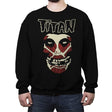 Titan - Crew Neck Sweatshirt Crew Neck Sweatshirt RIPT Apparel Small / Black