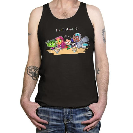 Titan Friends - Tanktop Tanktop RIPT Apparel