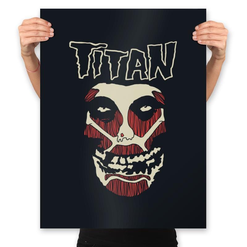 Titan - Prints Posters RIPT Apparel 18x24 / Black