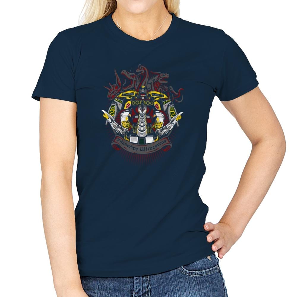 Titanodino Ultrozordus - Zordwarts - Womens T-Shirts RIPT Apparel Small / Navy