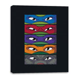 TMNT Eyes - Canvas Wraps Canvas Wraps RIPT Apparel 16x20 / Black