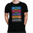 TMNT Eyes - Mens Premium T-Shirts RIPT Apparel Small / Black