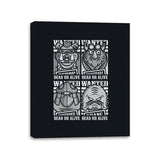 TMNT's Most Wanted - Canvas Wraps Canvas Wraps RIPT Apparel 11x14 / Black