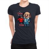 To Don, or Not to Don - Womens Premium T-Shirts RIPT Apparel Small / Midnight Navy