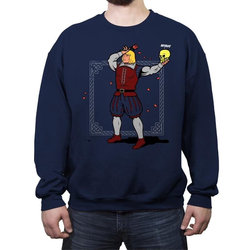 To Myah, or not to Myah - Crew Neck Sweatshirt Crew Neck Sweatshirt RIPT Apparel Small / Navy