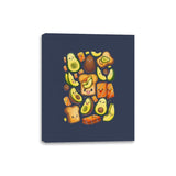 Toast Avocado Salmon - Canvas Wraps Canvas Wraps RIPT Apparel 8x10 / Navy