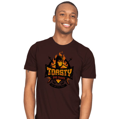 Toasty BBQ Shack - Mens T-Shirts RIPT Apparel