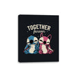 Together Forever - Canvas Wraps Canvas Wraps RIPT Apparel 8x10 / Black