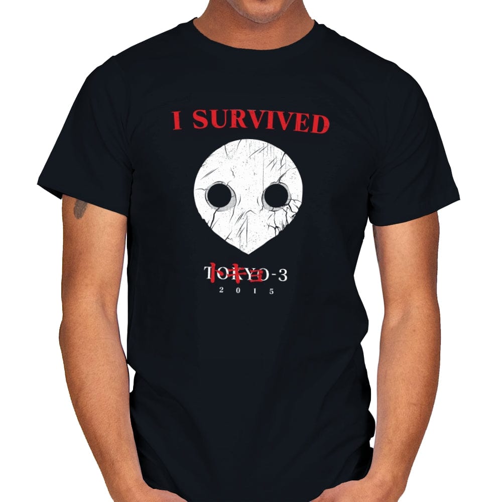 Tokyo 3 Survivor - Mens T-Shirts RIPT Apparel Small / Black