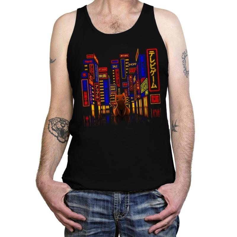 Tokyo Adventure - Tanktop Tanktop RIPT Apparel X-Small / Black