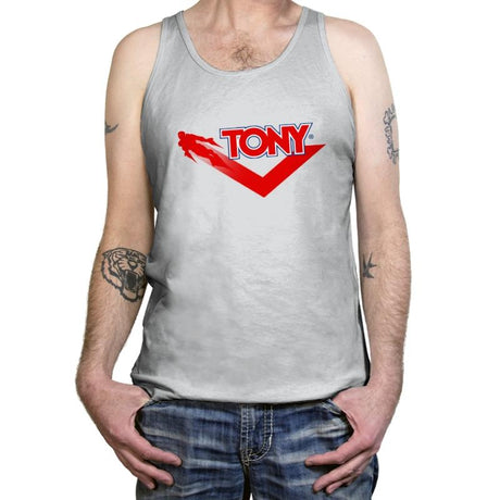 Tony - Tanktop Tanktop RIPT Apparel X-Small / Silver