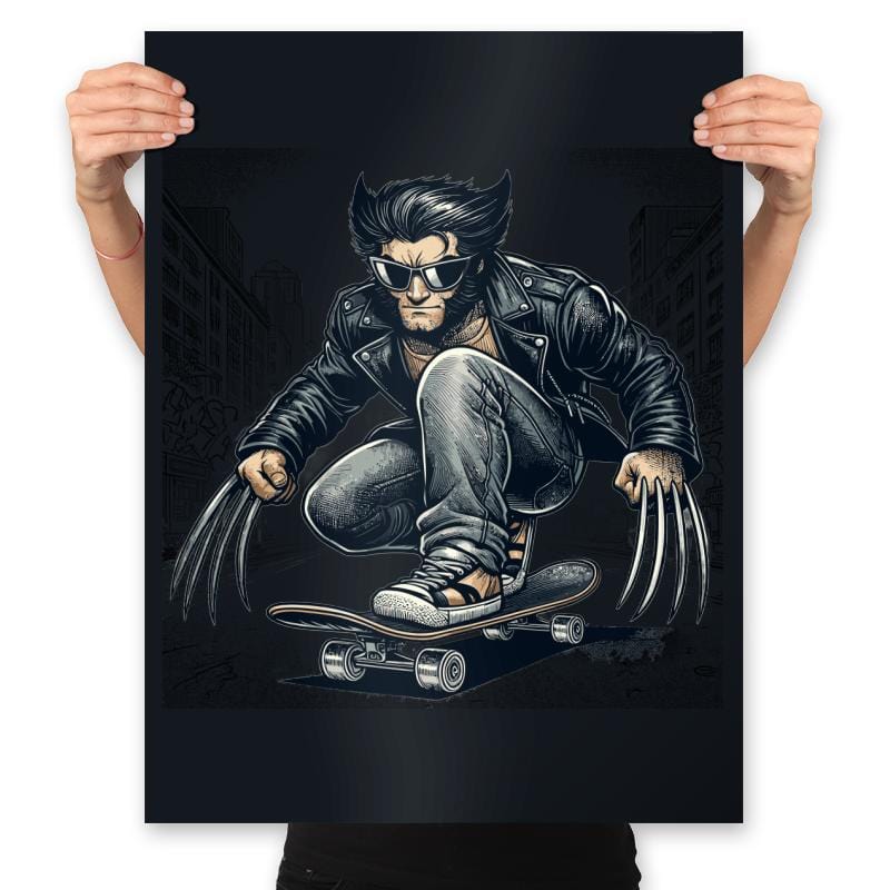 Tony Wolf - Prints Posters RIPT Apparel 18x24 / Black