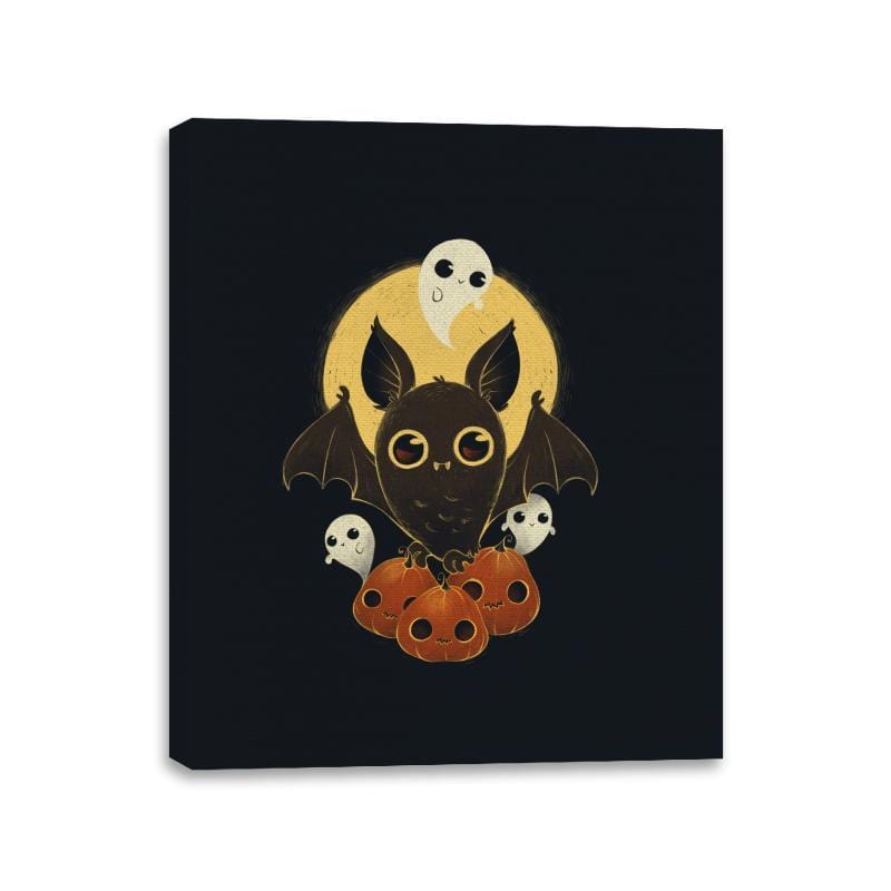 Too Cute To Scare! - Canvas Wraps Canvas Wraps RIPT Apparel 11x14 / Black