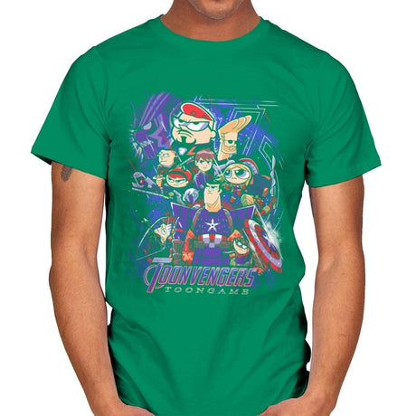 Toongame - Anytime - Mens T-Shirts RIPT Apparel Small / Kelly Green