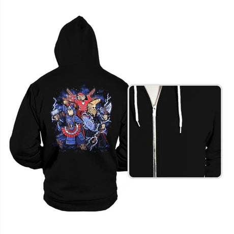 Toonvengers Trinity - Hoodies Hoodies RIPT Apparel