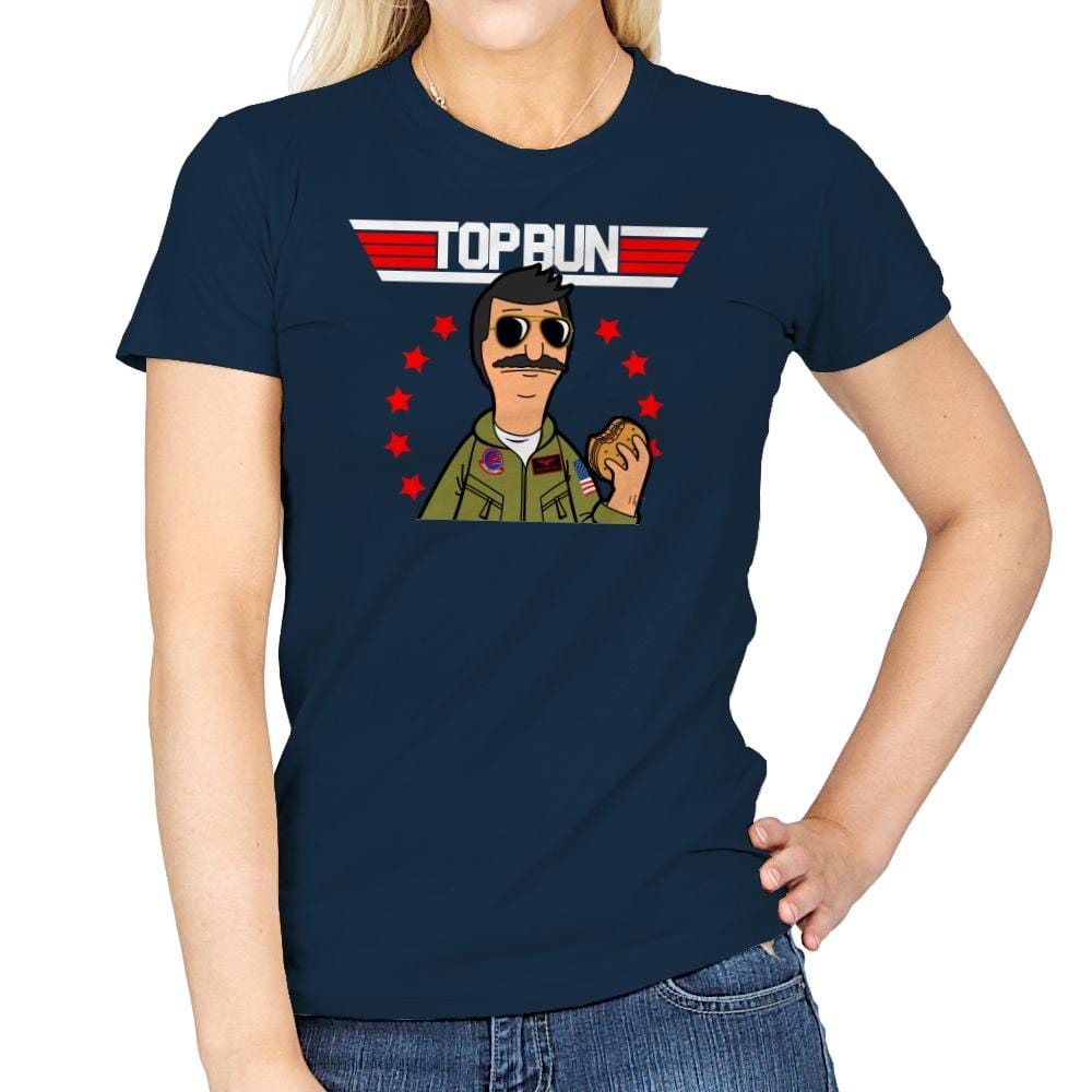 Top Bun - Womens T-Shirts RIPT Apparel Small / Navy