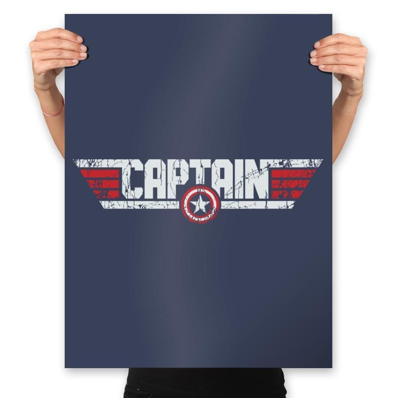 Top Captain - Prints Posters RIPT Apparel 18x24 / Navy