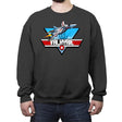 Top Fighter - Best Seller - Crew Neck Sweatshirt Crew Neck Sweatshirt RIPT Apparel Small / Charcoal