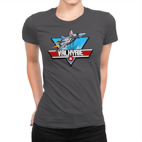 Top Fighter - Womens Premium T-Shirts RIPT Apparel Small / Heavy Metal