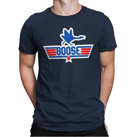 Top Goose - Mens Premium T-Shirts RIPT Apparel Small / Midnight Navy