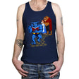 Torn Between Beasts - Tanktop Tanktop RIPT Apparel X-Small / Navy